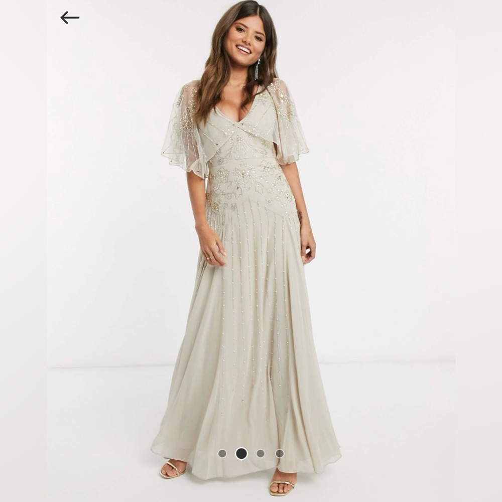 ASOS DESIGN Embellished Maxi Dress